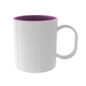 Taza Plastico con interior de color Personalizado - 330ml