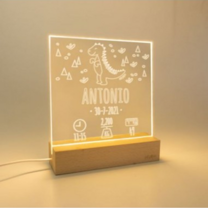 Lampara Metacrilato Led Personalizado