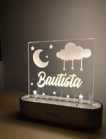 Lampara Metacrilato Led Personalizado