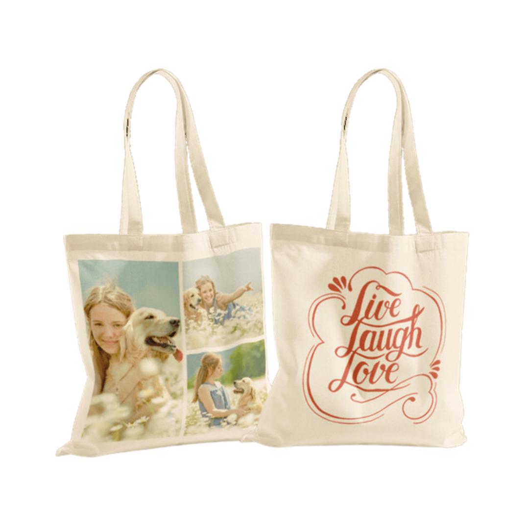 Bolsa tela blanca Personalizada