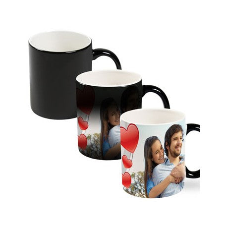 Taza magica porcelana personalizada - 350ml